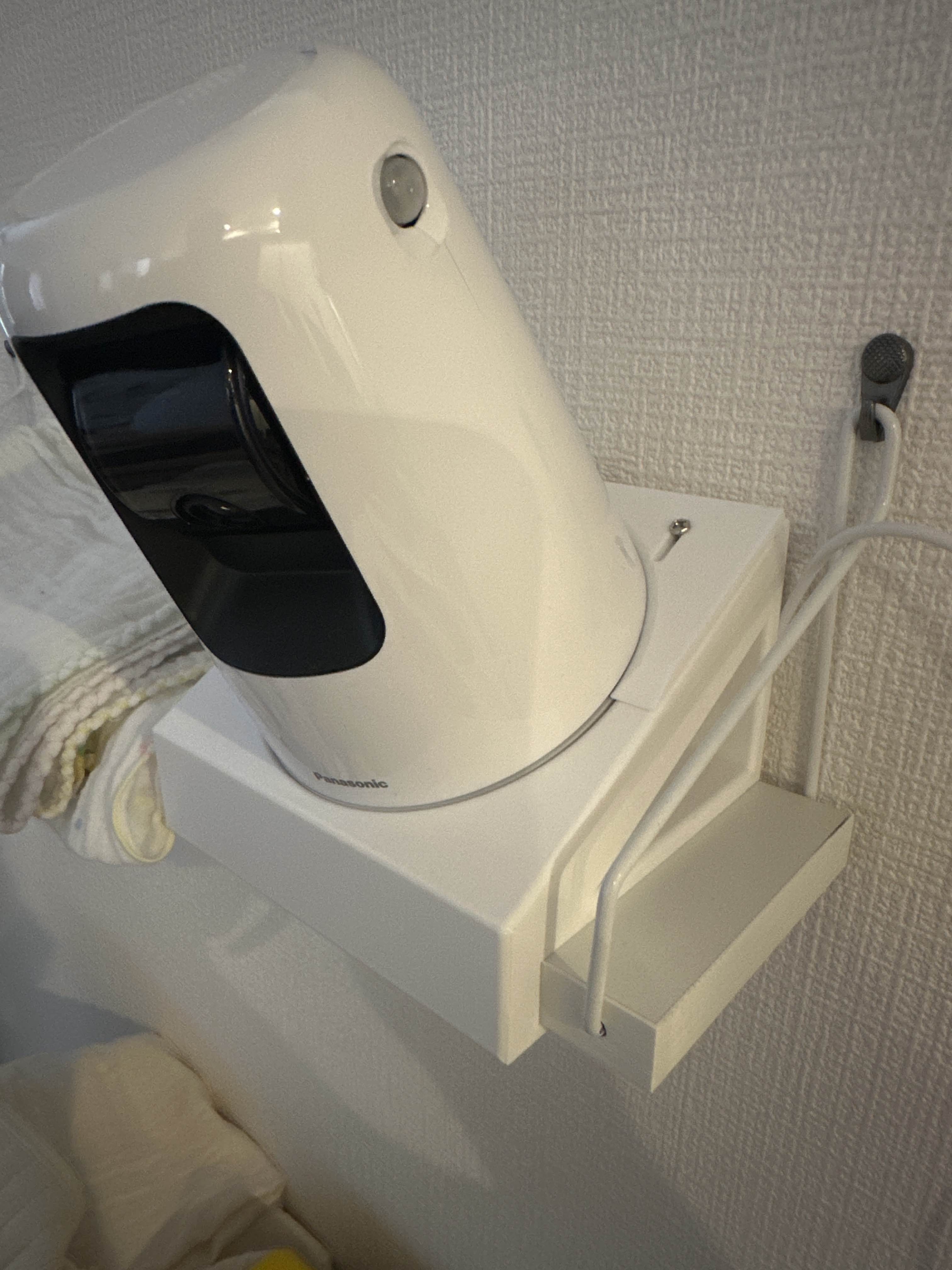 Angled Shelf Mount for Panasonic Baby Monitor Camera (KXHBC-200)