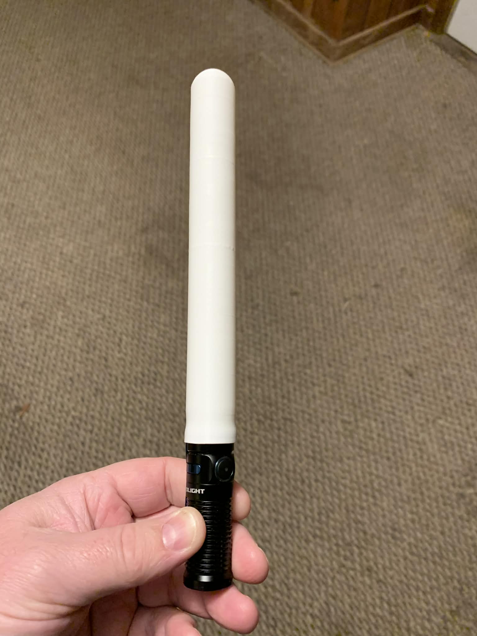 Olight Baton 3/4 diffuser.