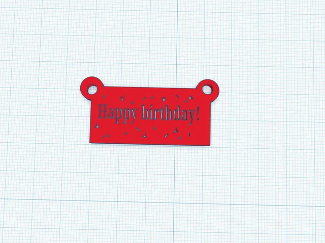 Happy birthday! sign