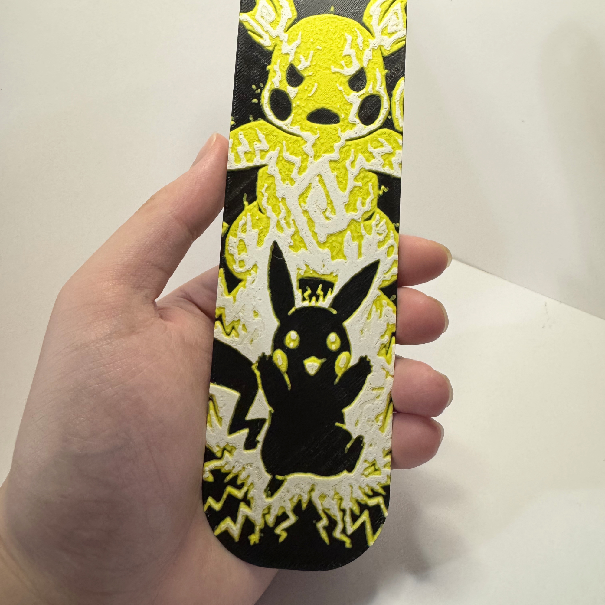Miniatura 2 do modelo 3D Pikachu BookMark HueForge