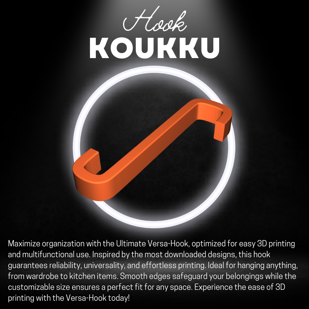 Hook by antti ilvessuo download free stl model printables