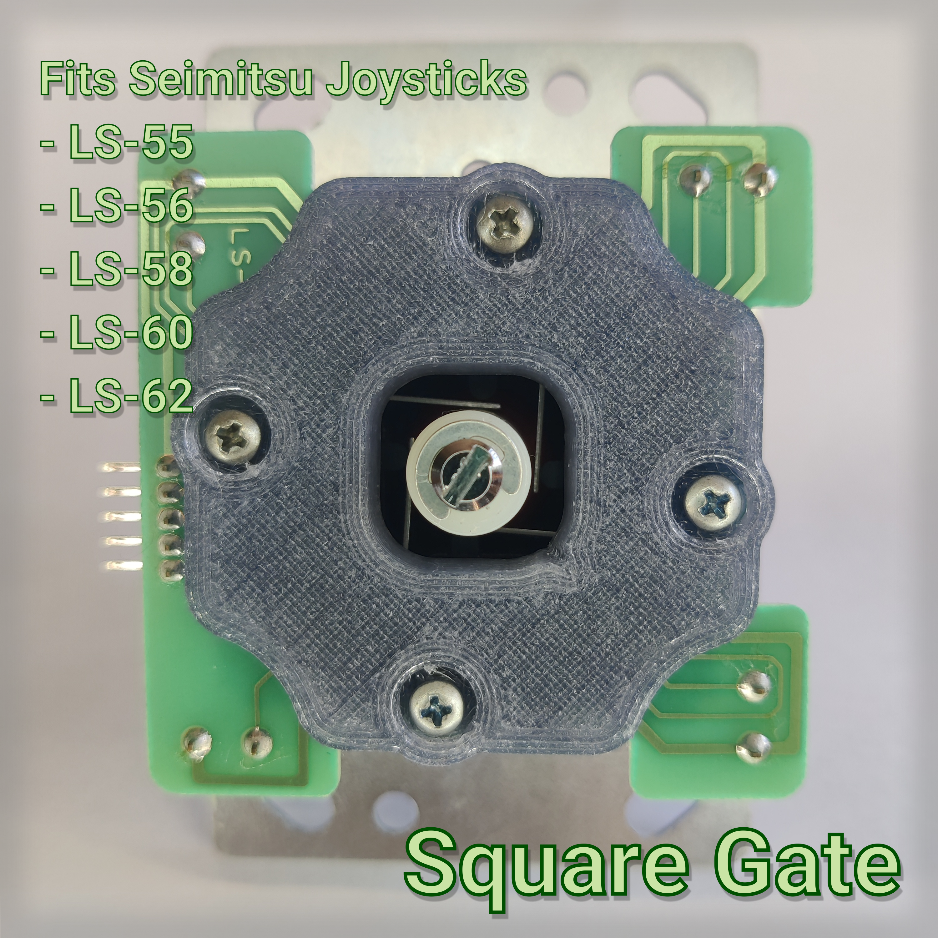 Gates for Seimitsu LS-5X/6X joysticks