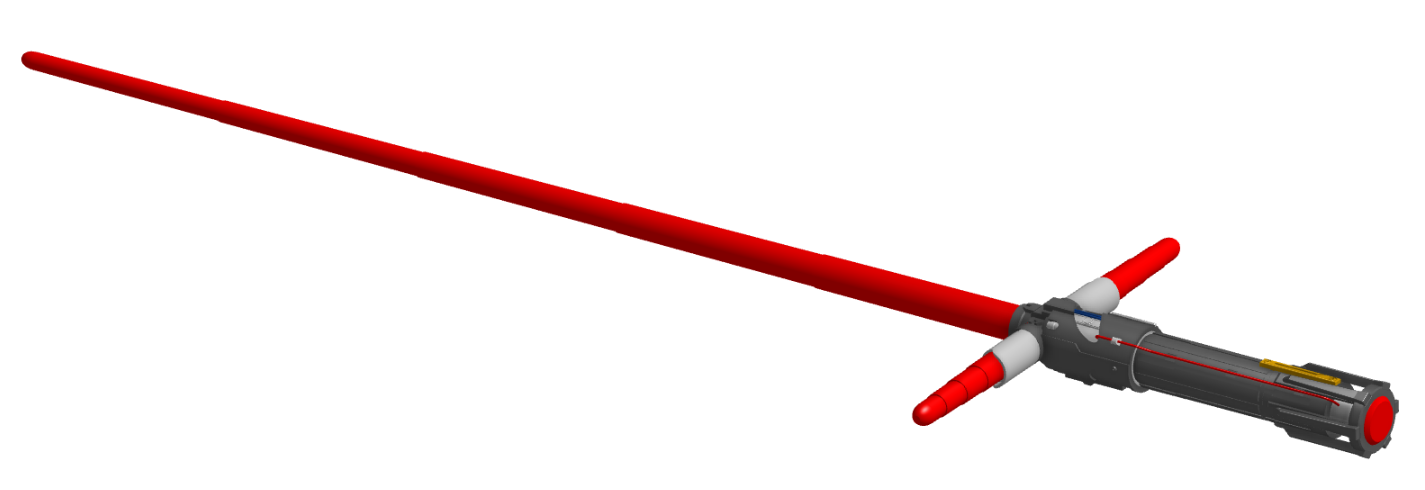Kylo Ren Collapsing Lightsaber