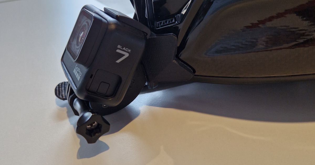 Motorradhelm Halterung Für Action-Kameras - Kinn-Mount Mit Rutschfestem Silikon