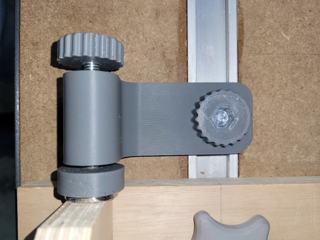 Router table fence micro adjuster by krapapock Download free STL