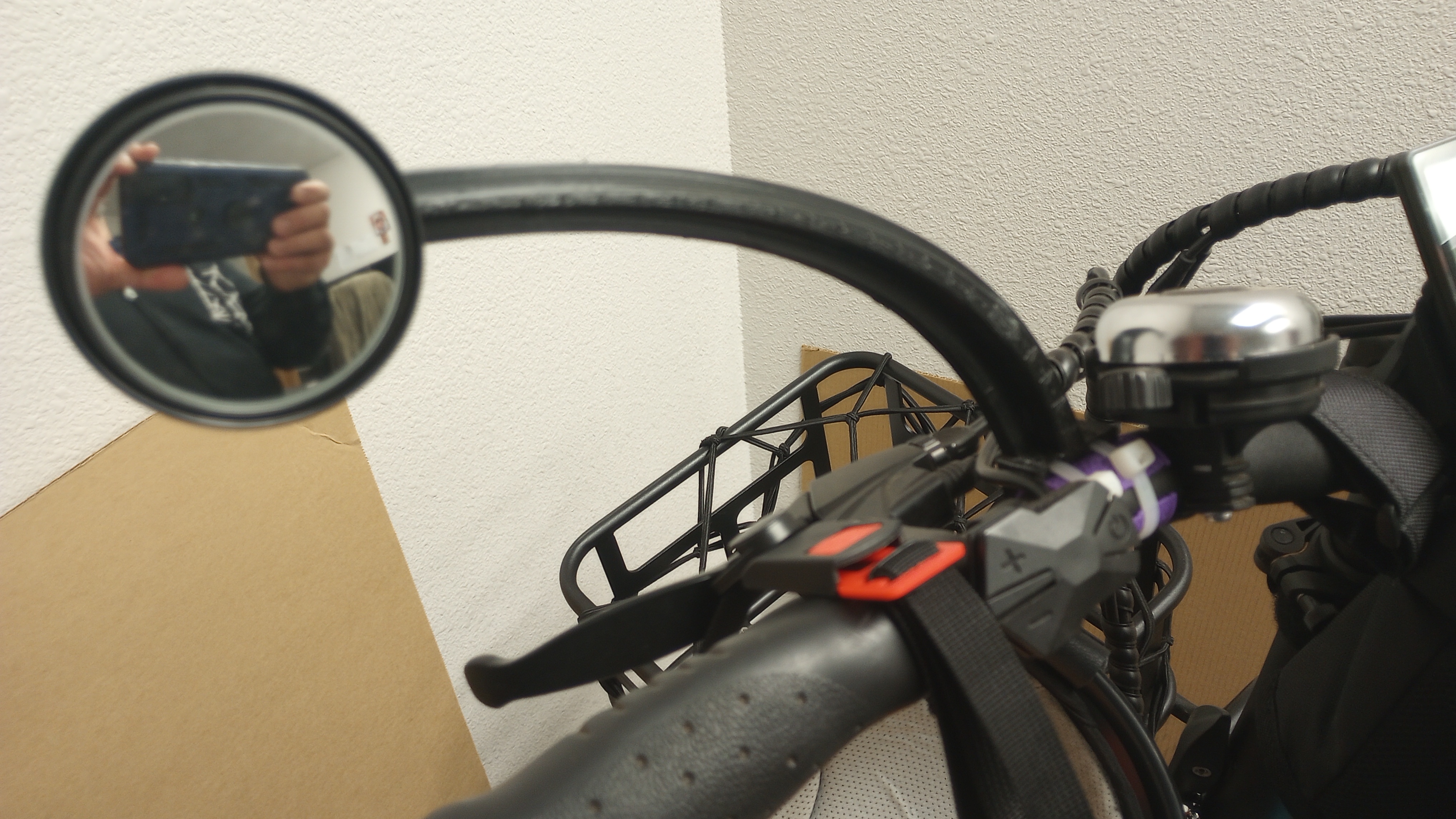 Bike MIrror Mount for Handle Bars