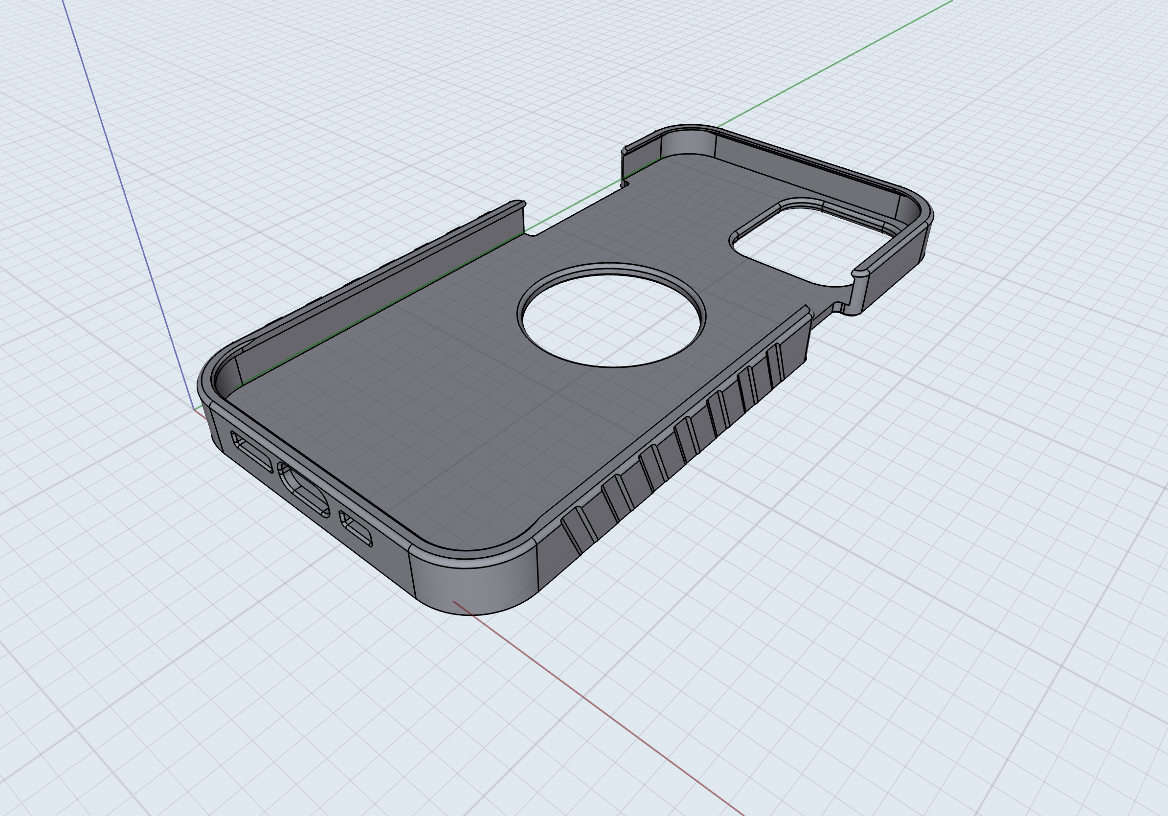 Miniatura 3 do modelo 3D iPhone 12 Pro Max case
