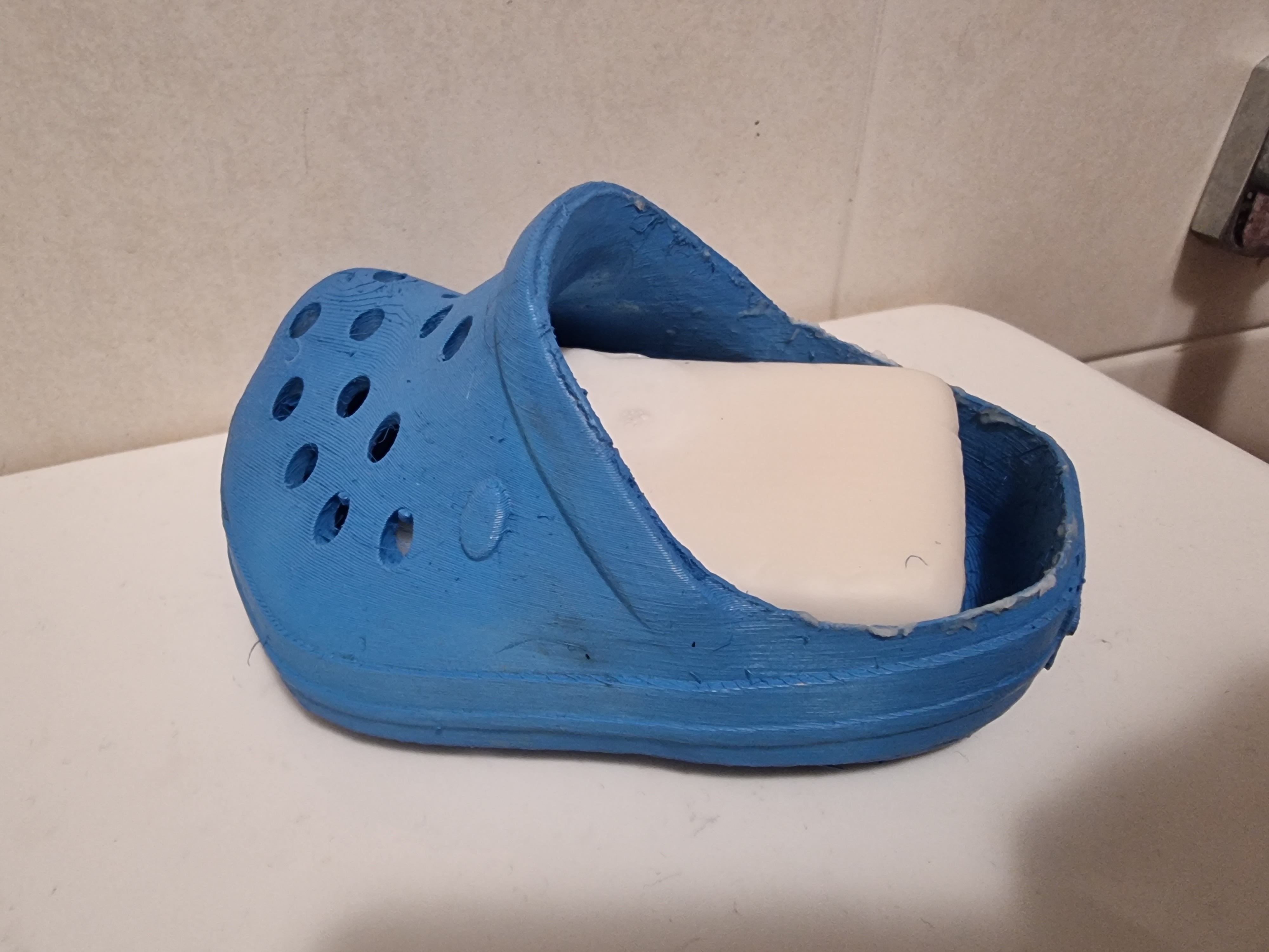 Crocs soap holder