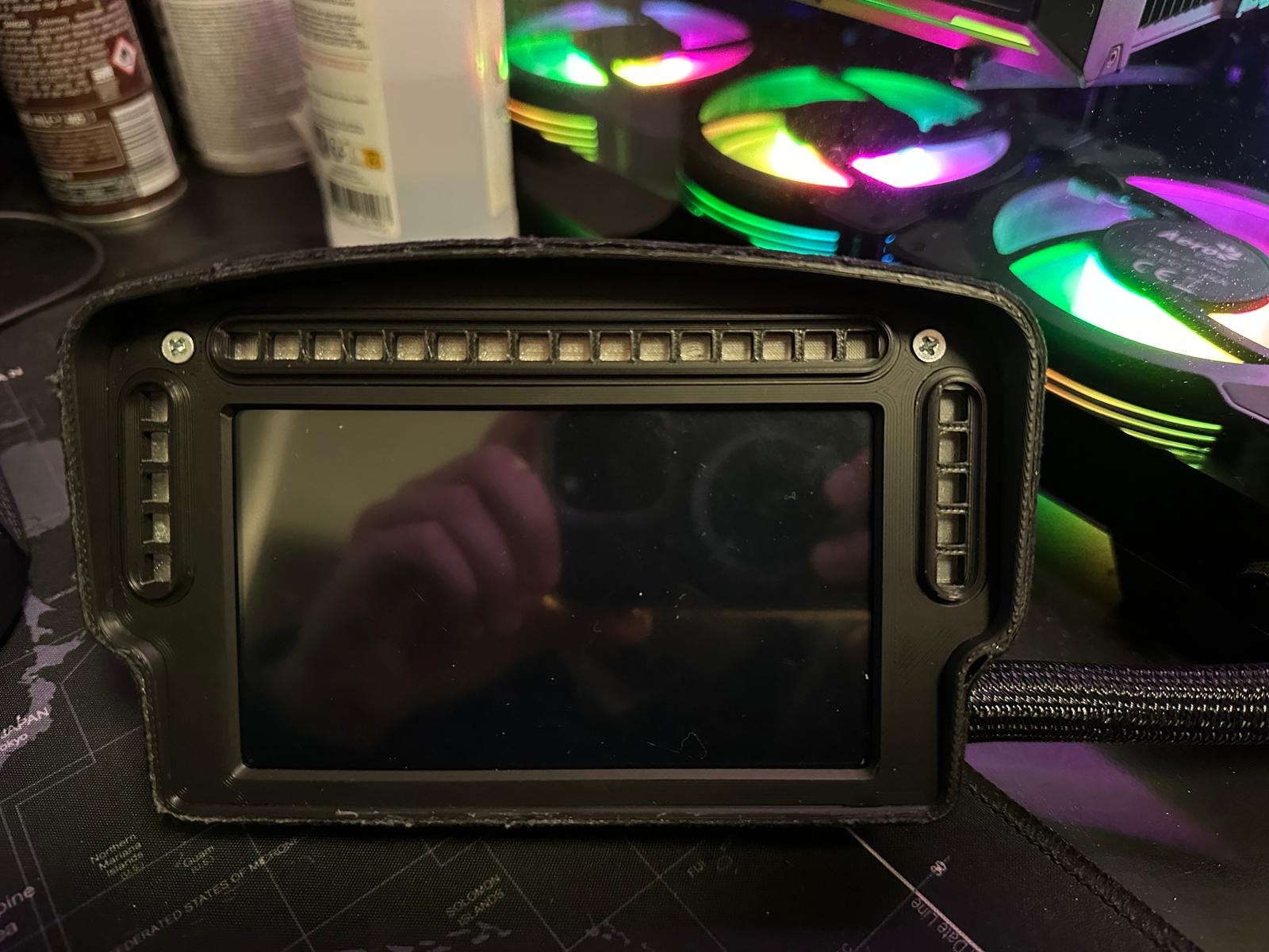 Rectangular pattern LED