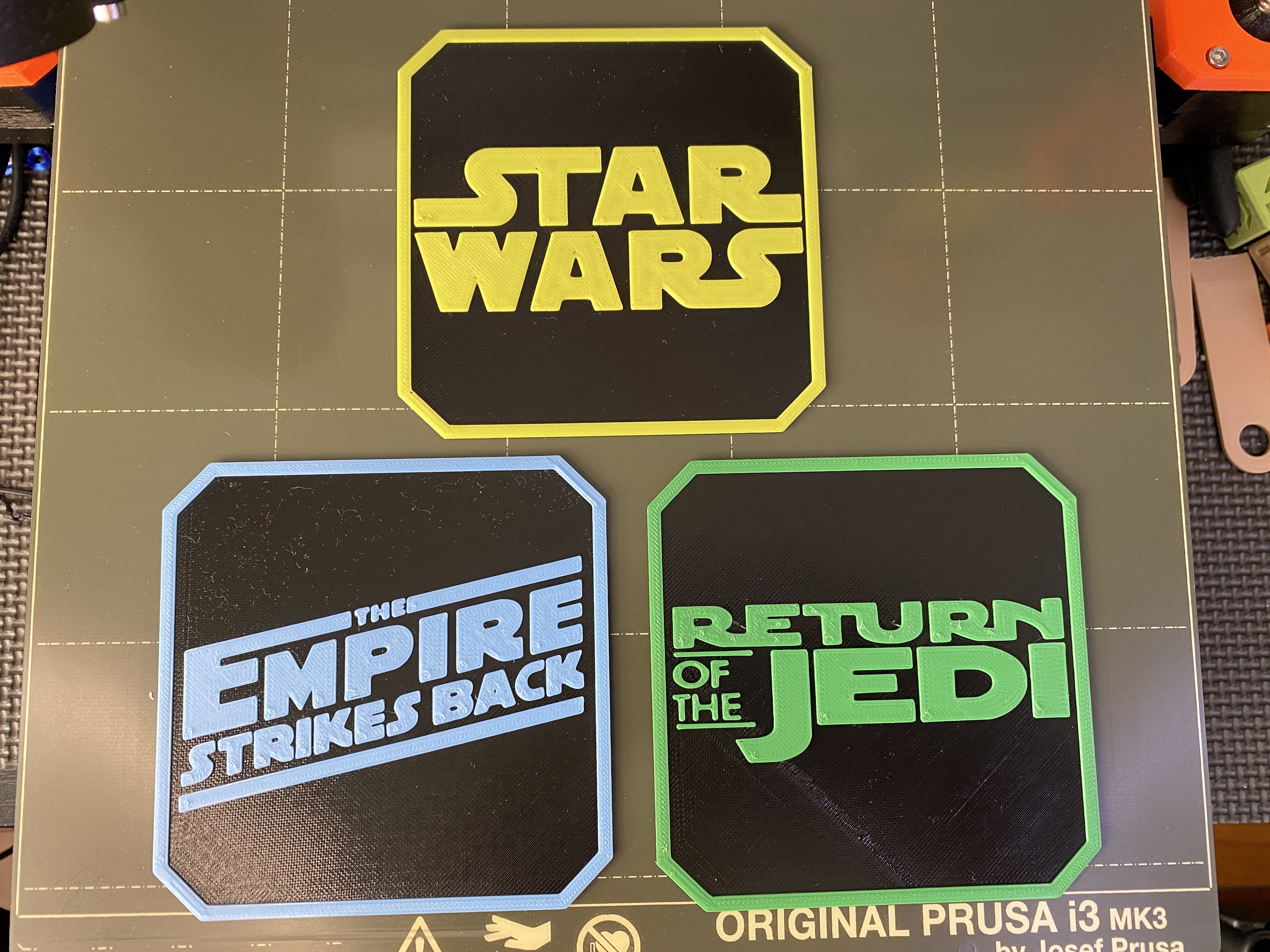 Star Wars Movie Title Coasters