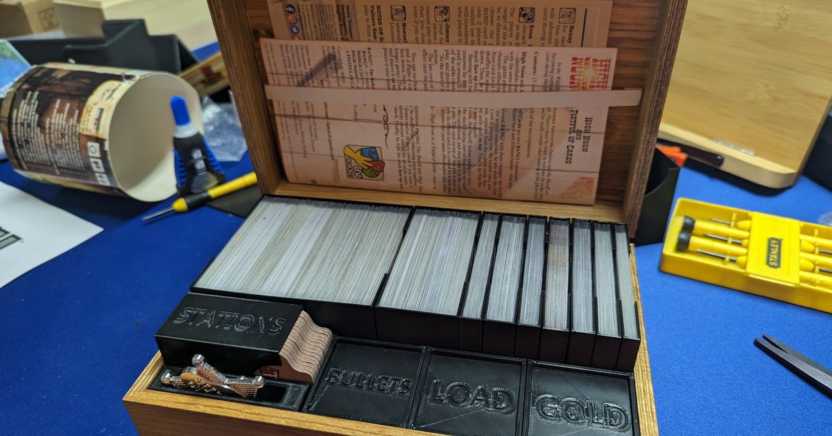 Bang! complete organizers for Hobby Lobby box by Matthew Download