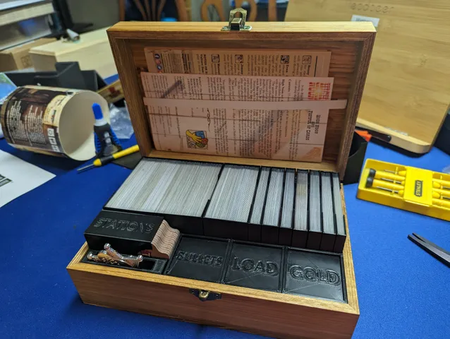 Bang! complete organizers for Hobby Lobby box