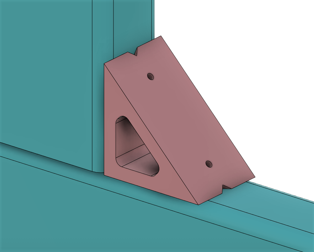 45 Degree Pilot Hole Guide by Justin B Download free STL model