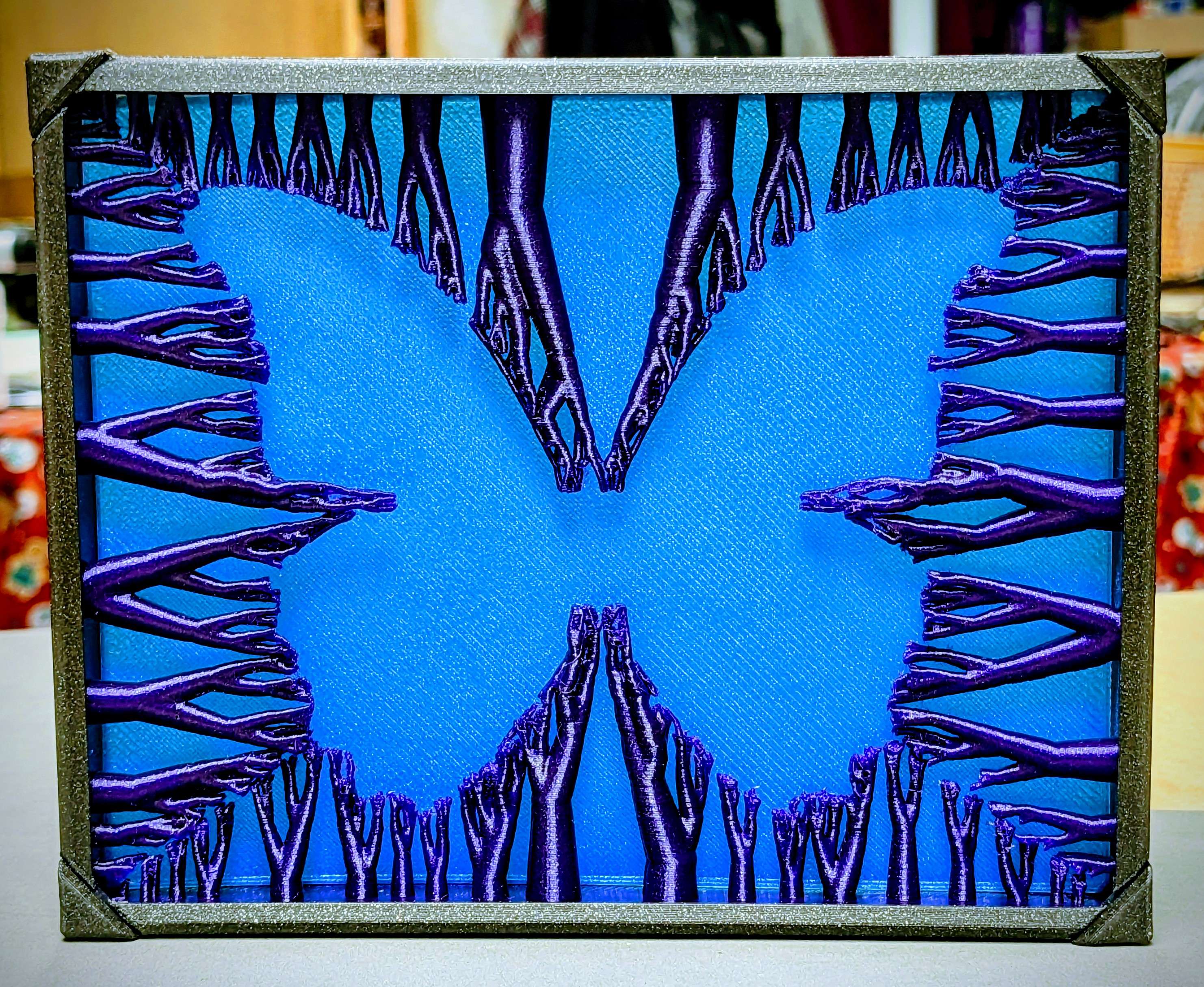 Butterfly Branch Silhouette