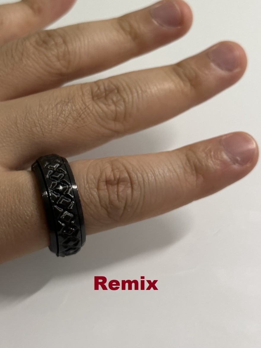 Miniatura 3 do modelo 3D Refined Fidget/Spinner Ring