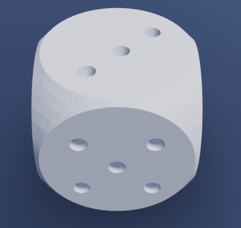 die 3D model