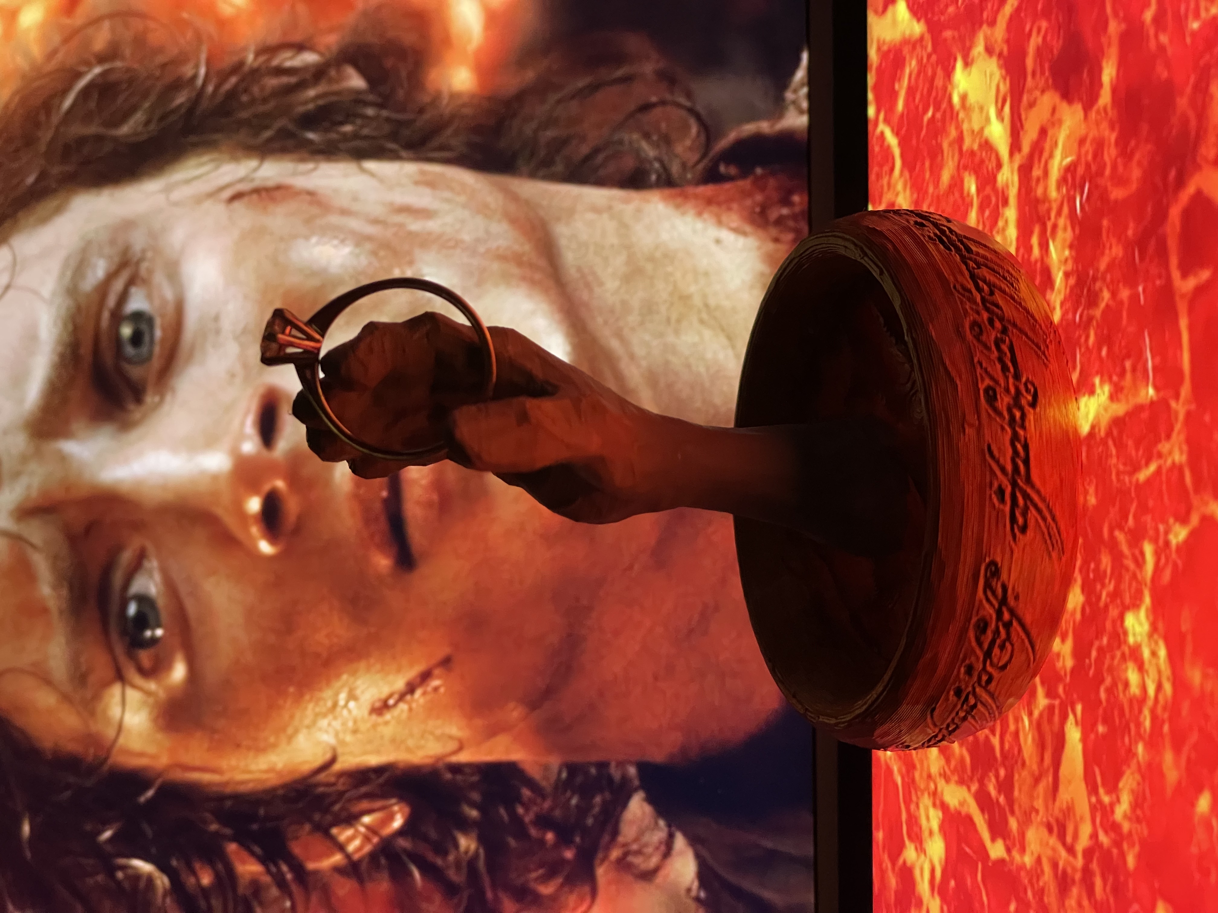 Ring Holder - Gollum's Death