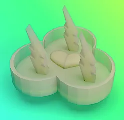 Thunder Hearts Ring Thing