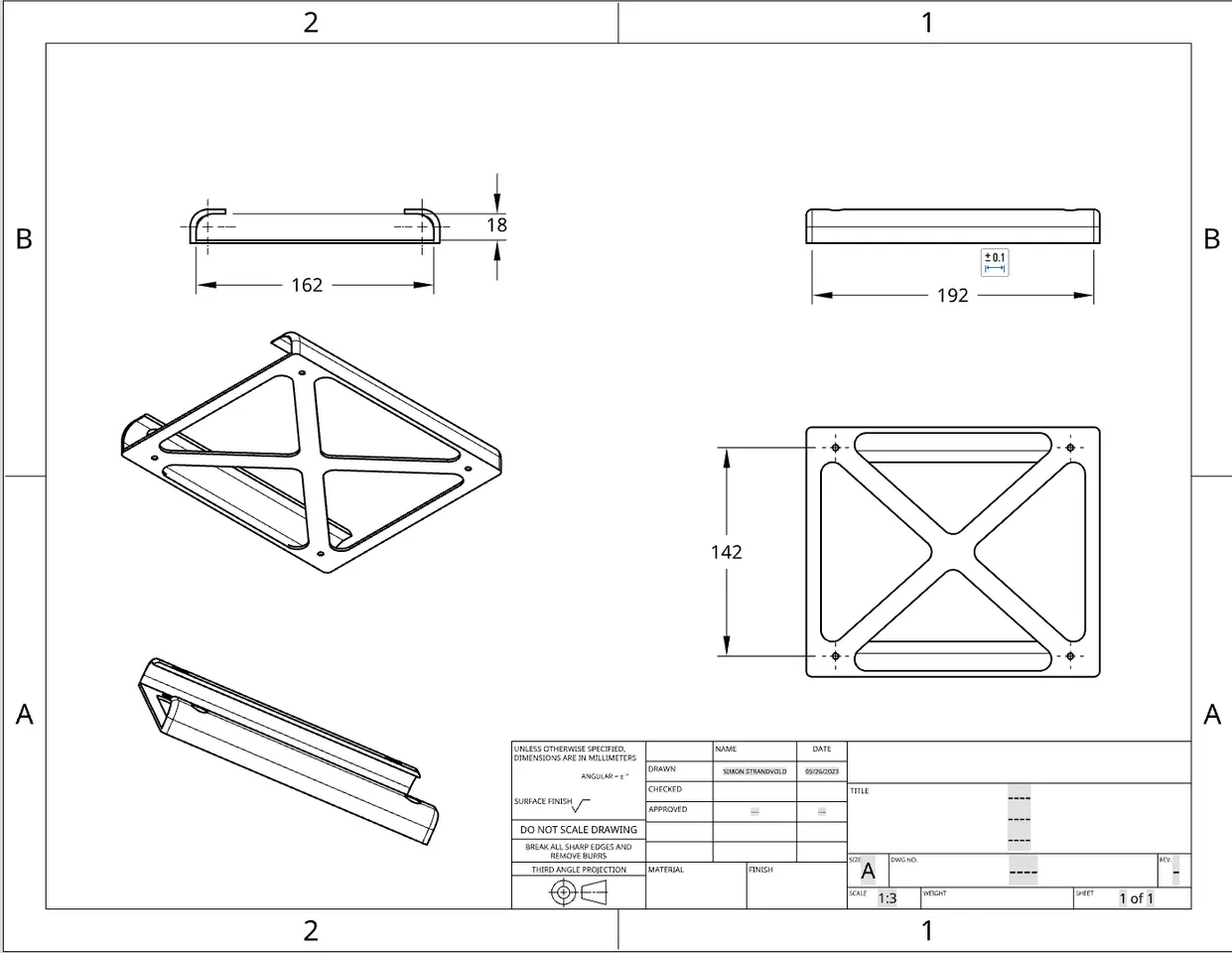 IKEA 365+ Lid Holder - Kitchen organizer by Simon Strandvold