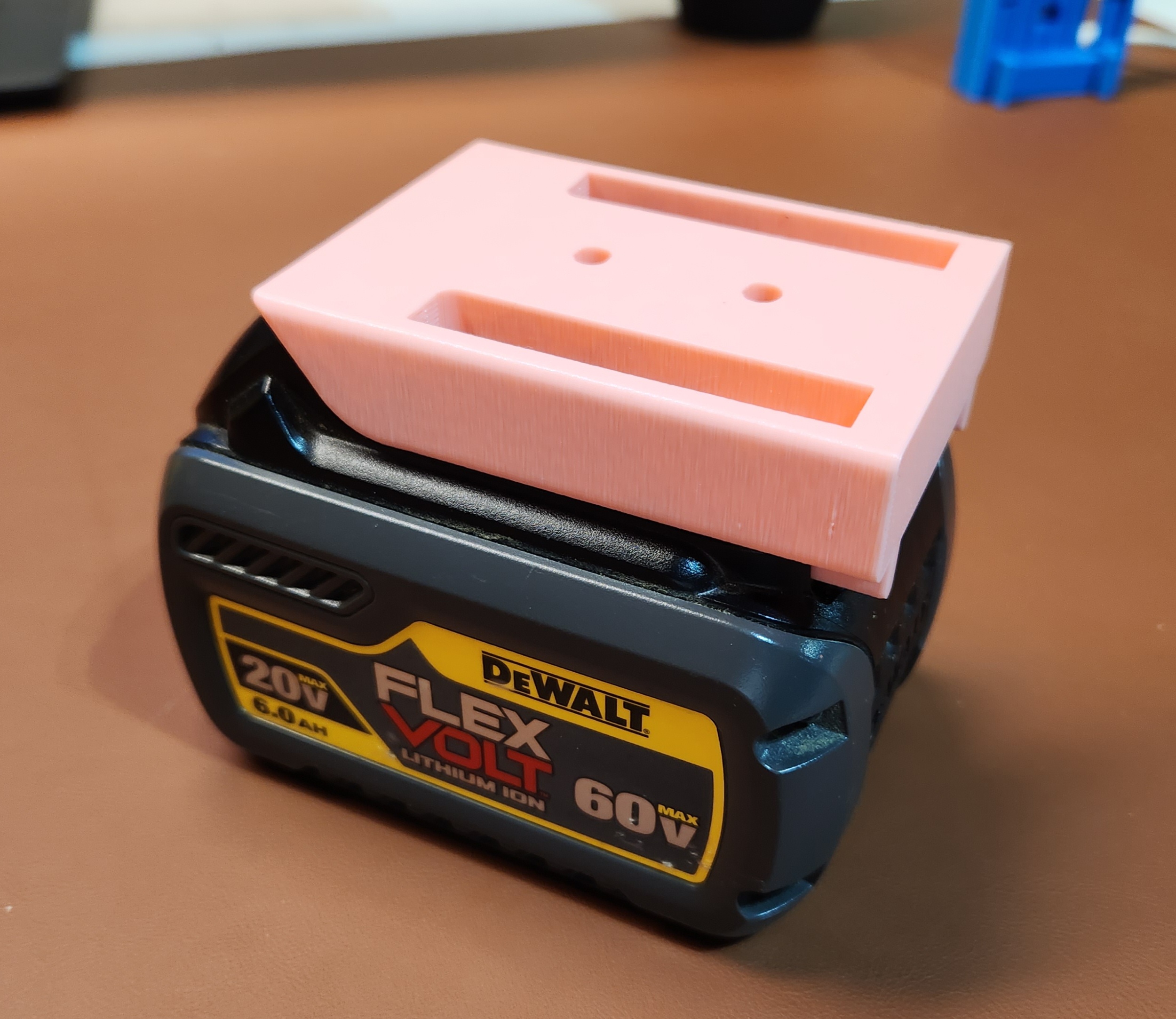 Dewalt Battery Holder Redux by Luce Download free STL model