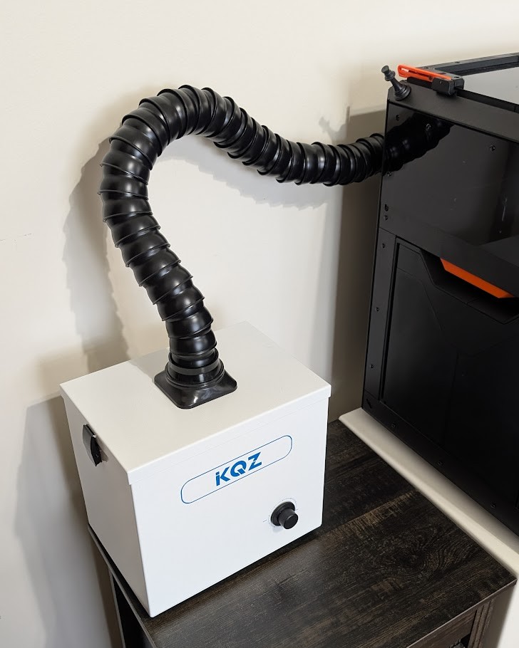 KQZ fume extractor filter adapter for CoreONE