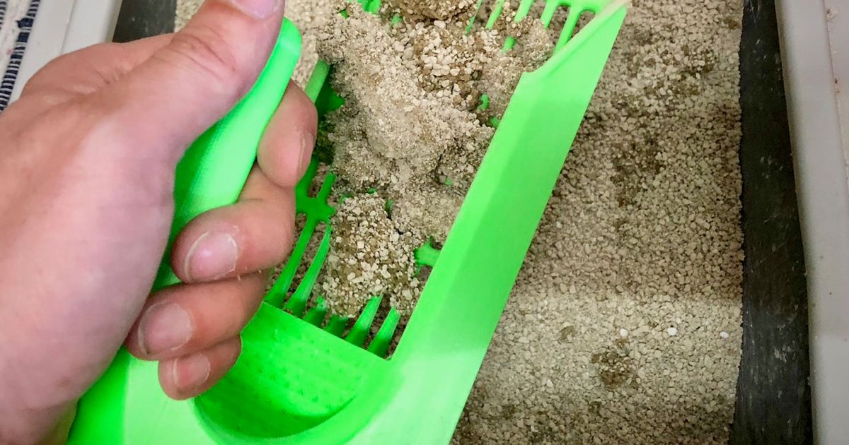 Cat Litter Scoop Detector By OderWat Download Free STL Model cat-litter-scoop-detector-by-oderwat-download-free-stl-model