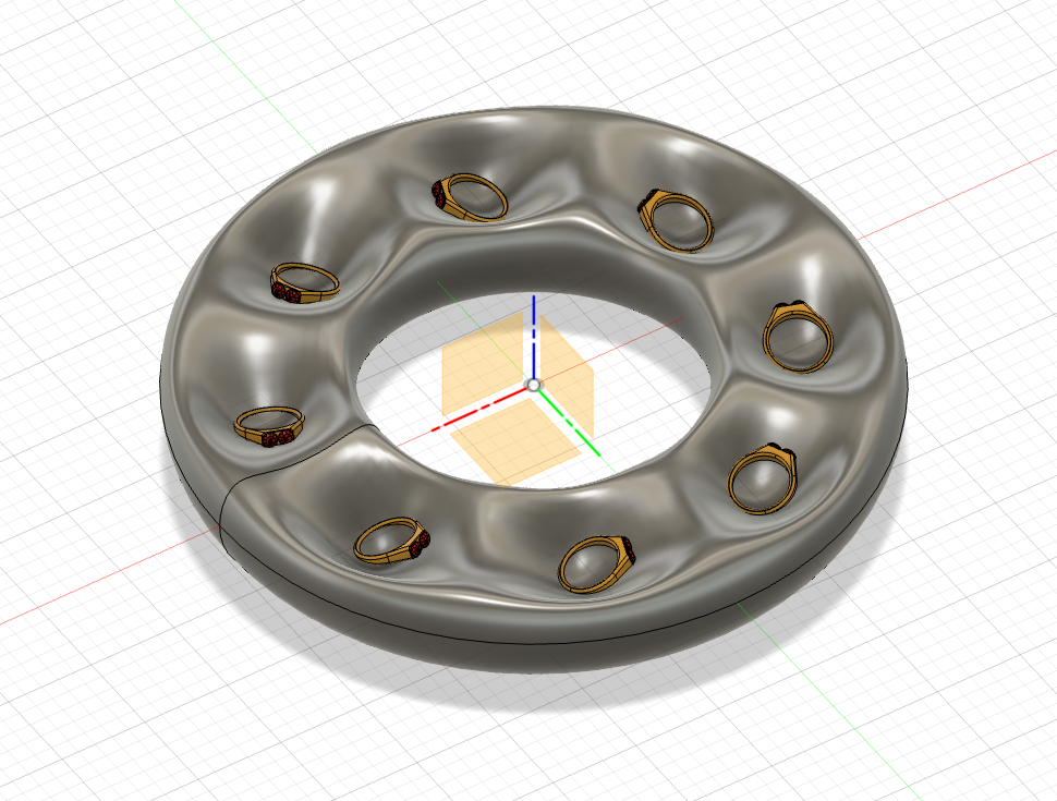 Miniatura 4 do modelo 3D The Ring Ringholder UPDATED 5/29/23