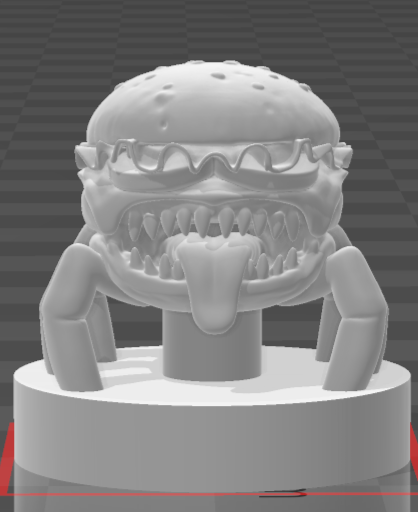cheeseburger monster