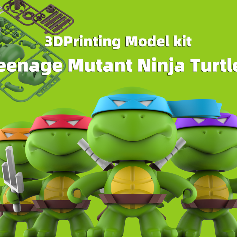 Teenage Mutant Ninja Turtles by wuguigui | Download free STL model ...