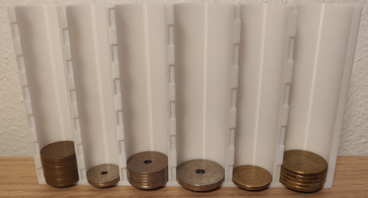 Customizable coin holder