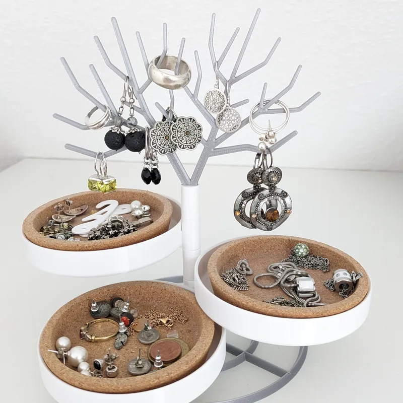 STL file Jewelry Holder : My precious 💍・3D print design to