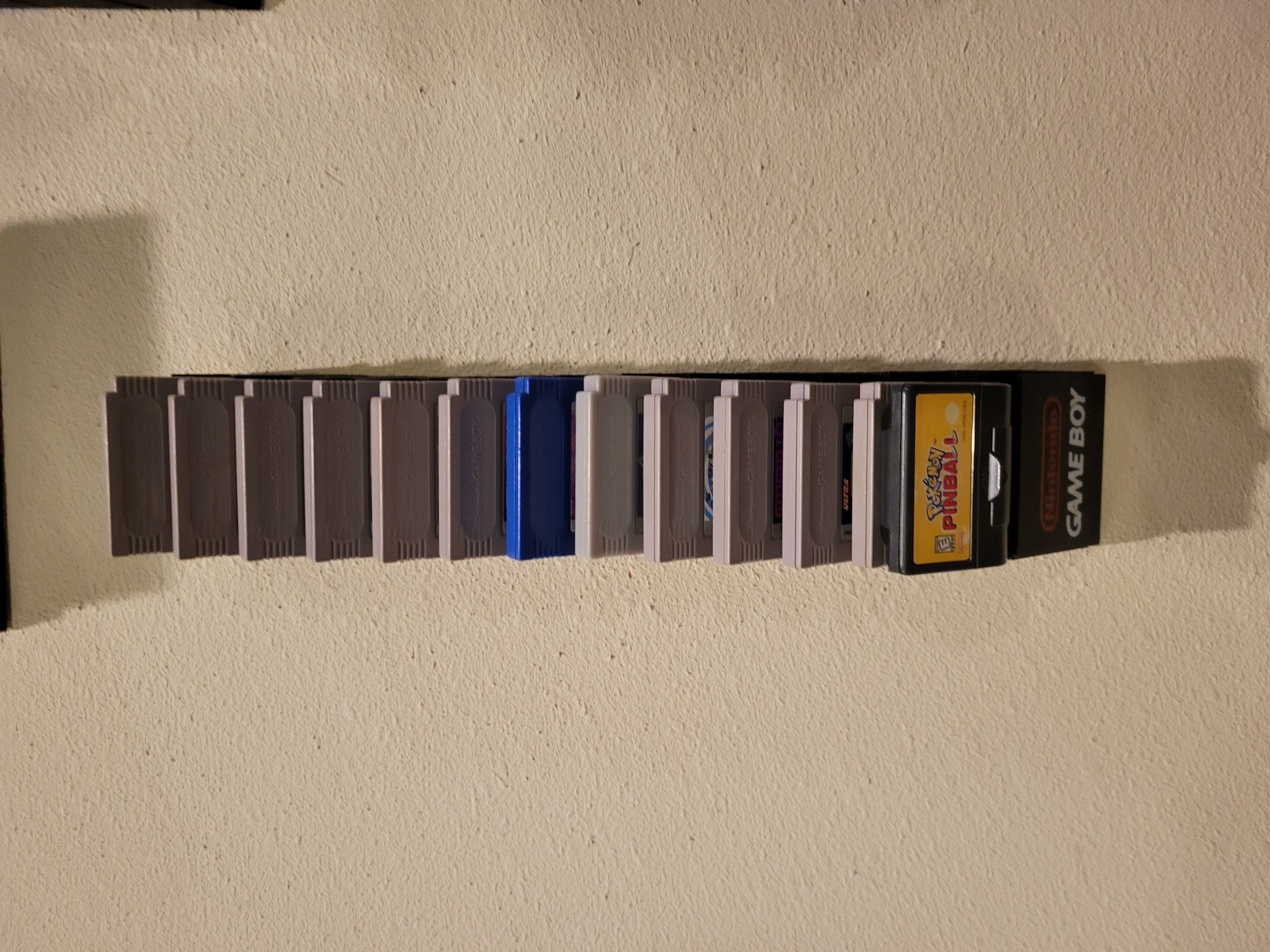 Modular Nintendo Gameboy Cartridges Wall Mount