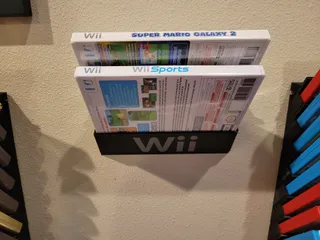 Modular Wii Games Wall Mount