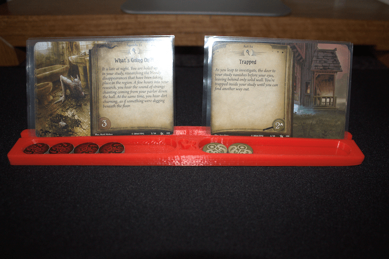 Arkham Horror Act and Agenda Holder