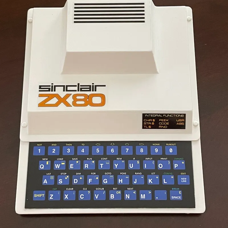 Sinclair ZX80 Replica Case by Spinnetti | Download free STL model 