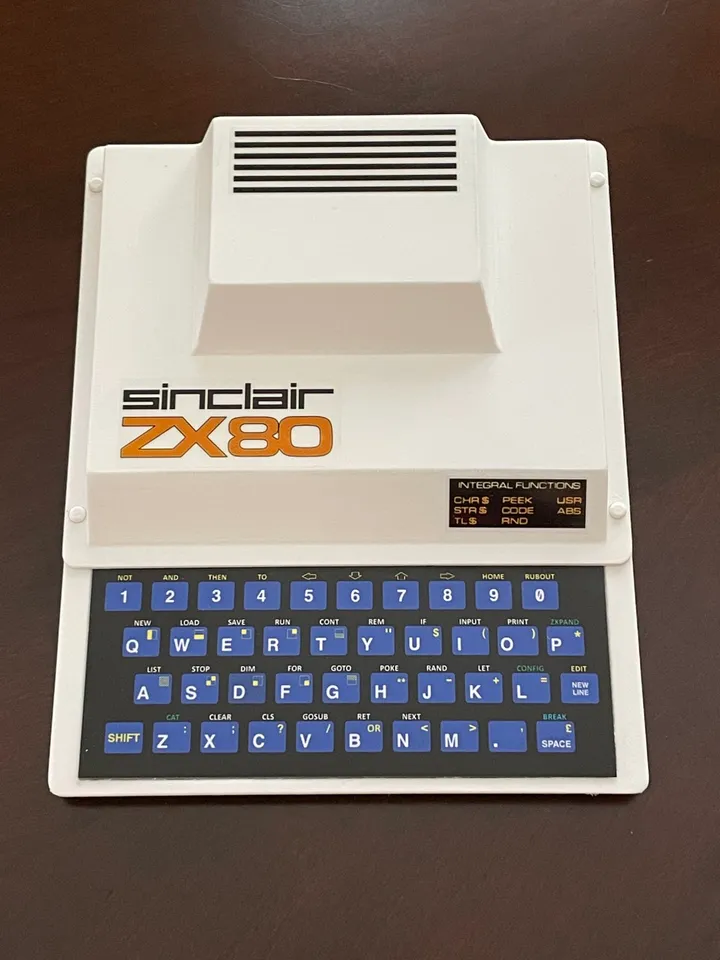 Sinclair ZX80 Replica Case by Spinnetti | Download free STL Sinclair ZX80 Replica Case by Spinnetti | Download free STL