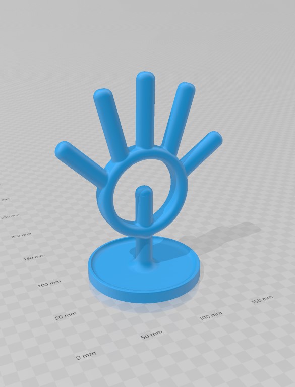 Conceptual Ring holder by MR3D Download free STL model
