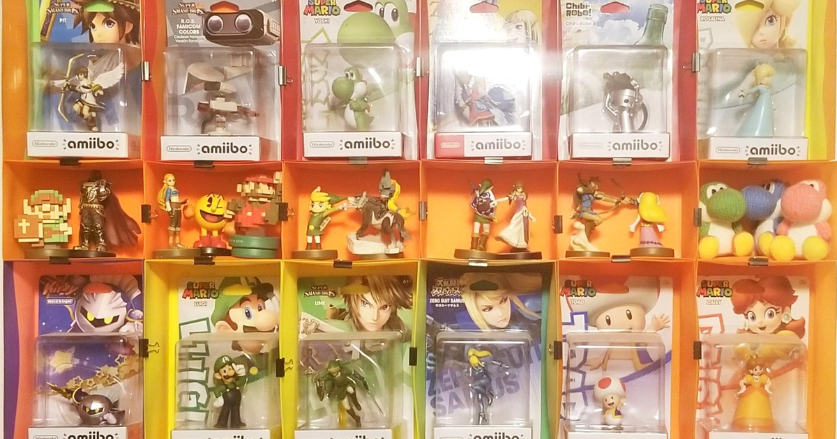 Amiibo display by Natpie | Download free STL model | Printables.com