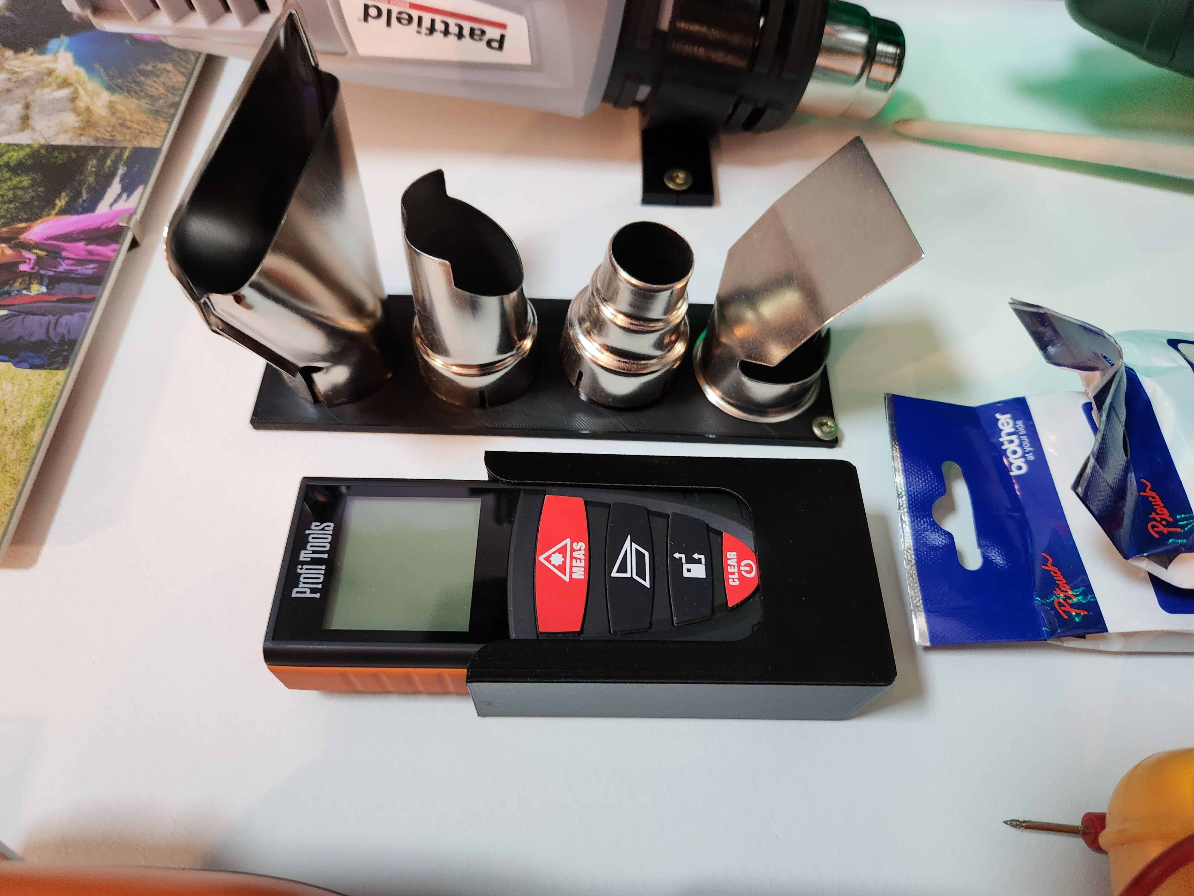 heat gun properties wall mount holder