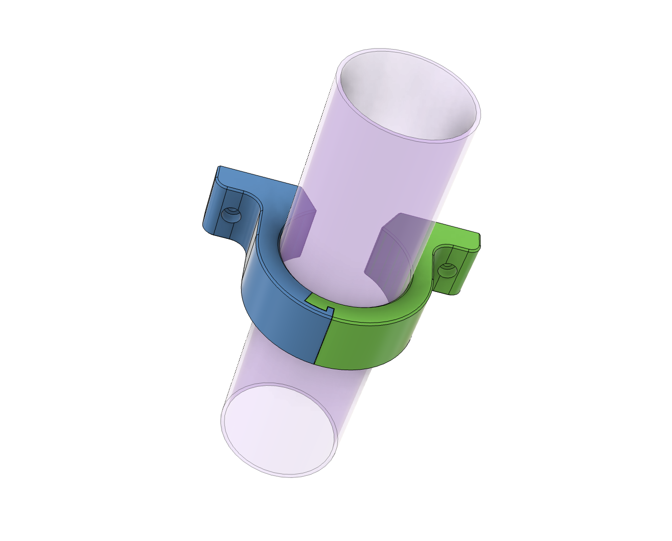 Pipe Clamp by cewo Download free STL model