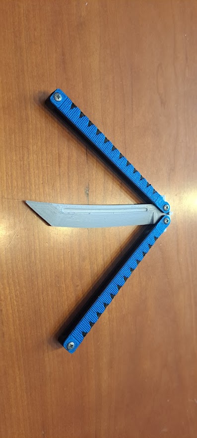 Miniatura 5 do modelo 3D Katana Butterfly