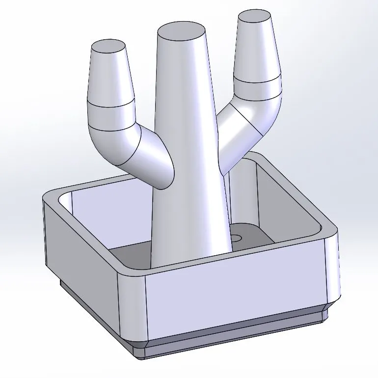 Gridfinity 1x1 Ring Holder by Andrew D, Download free STL model