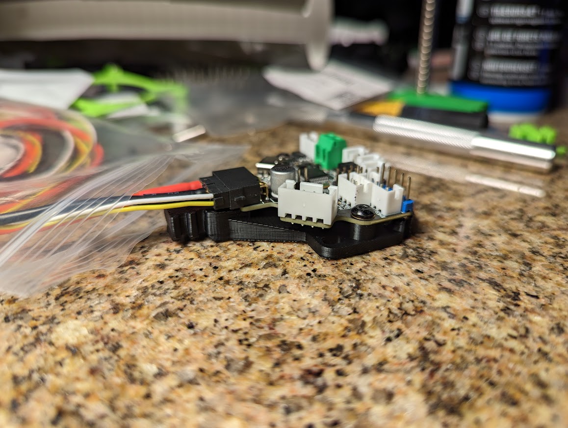 Voron V0.2 Mellow FLY SHT36V2 mount by Schlonky | Download free STL ...