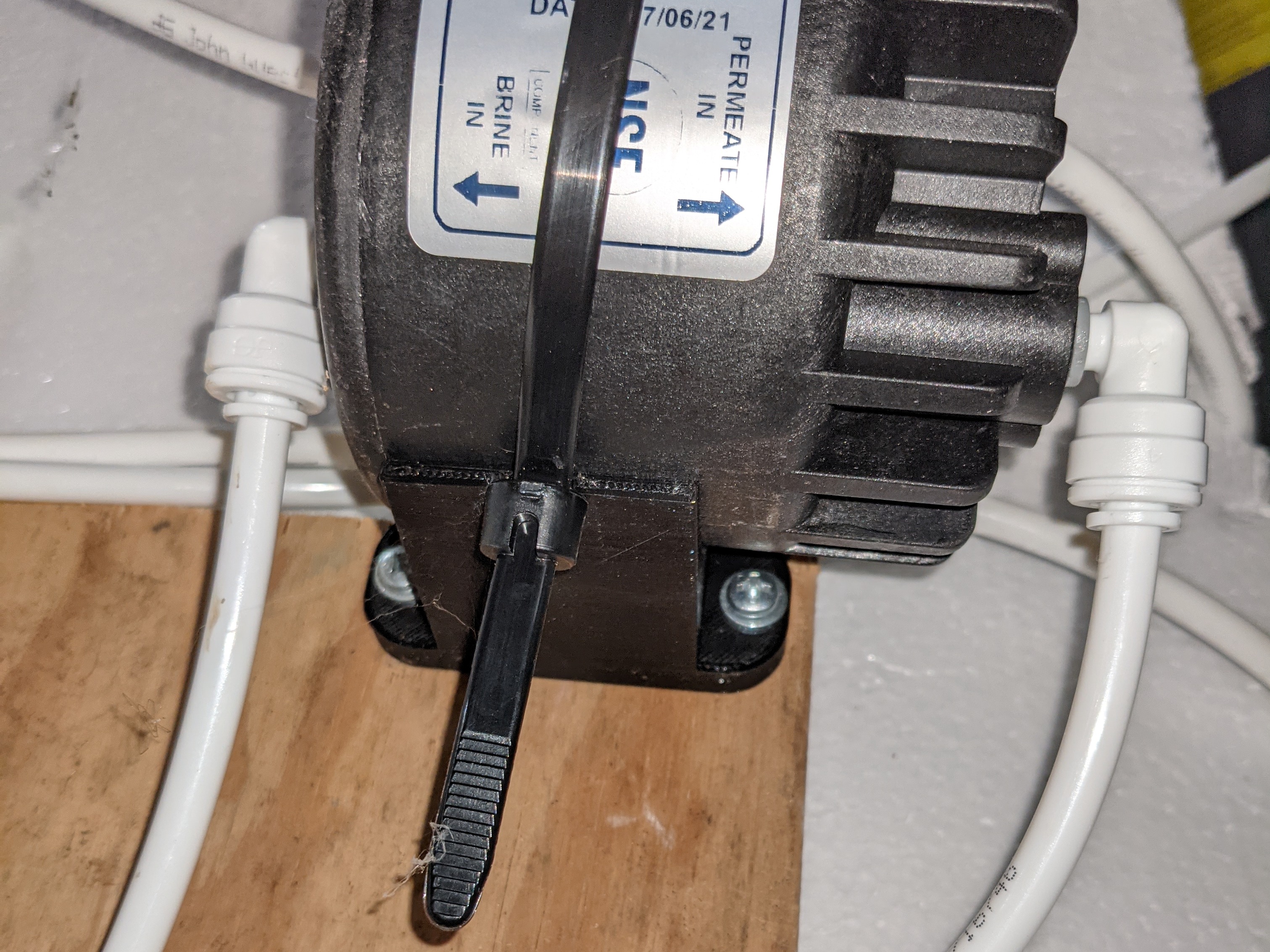 ERP500 Permeate Pump Mounting Bracket - Reverse Osmosis