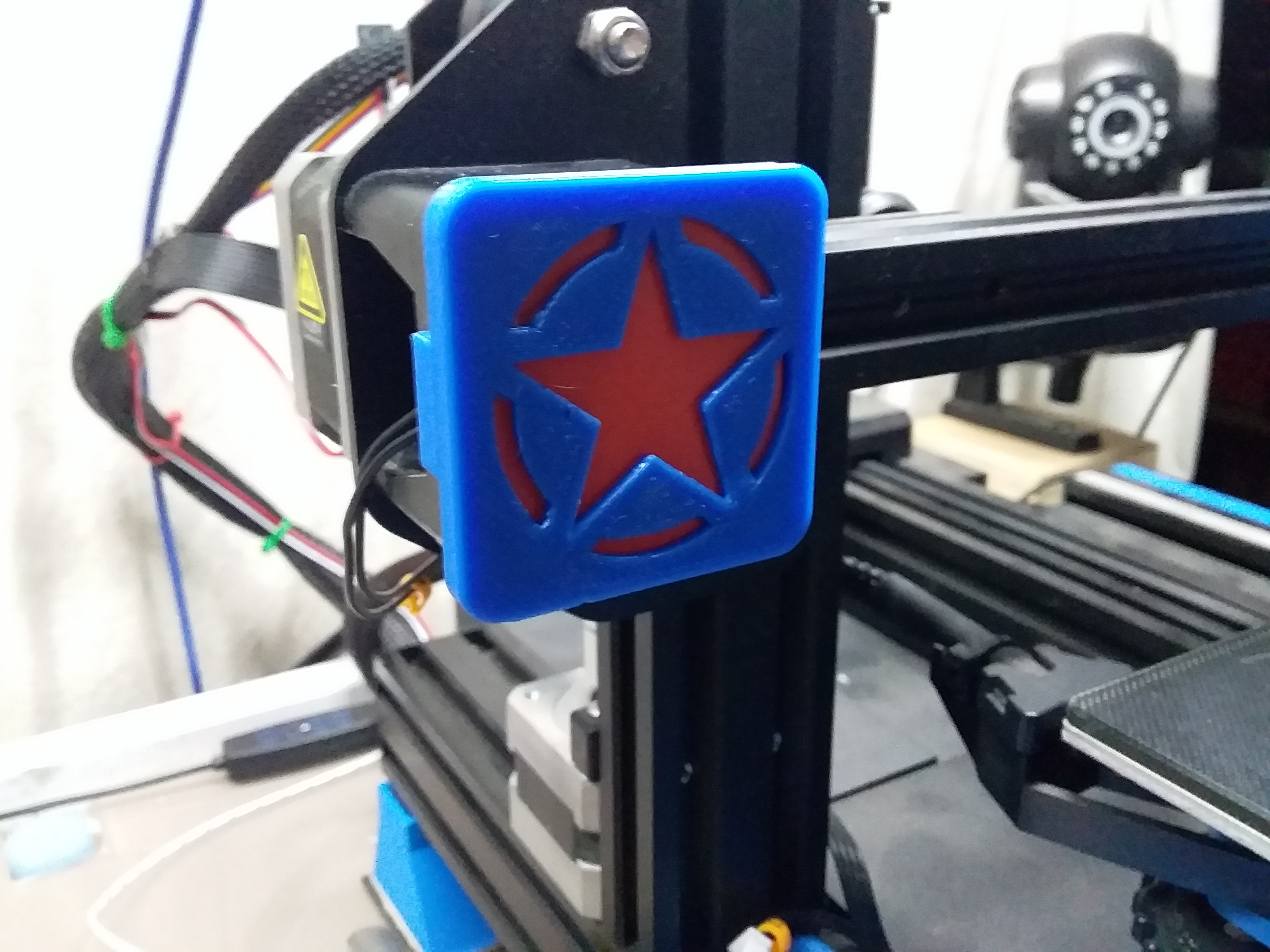 Ender 3 v2 QR Code Cover by Mark Download free STL model