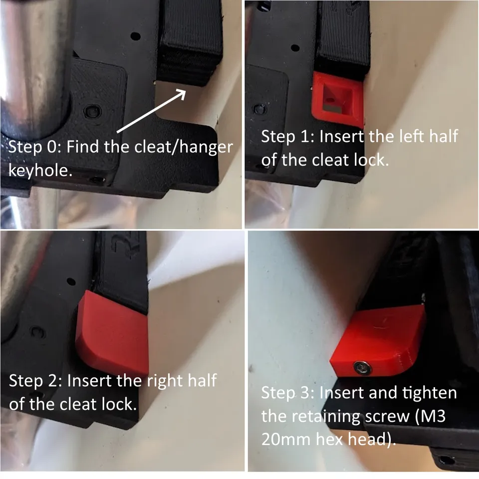 RepRack Hanger Lock by IvyMike | Download free STL model | Printables.com