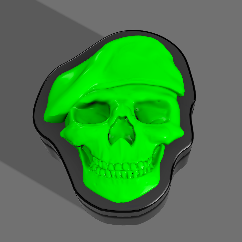 Skull Soldier Box by KCWarthog3D | Download free STL model | Printables.com