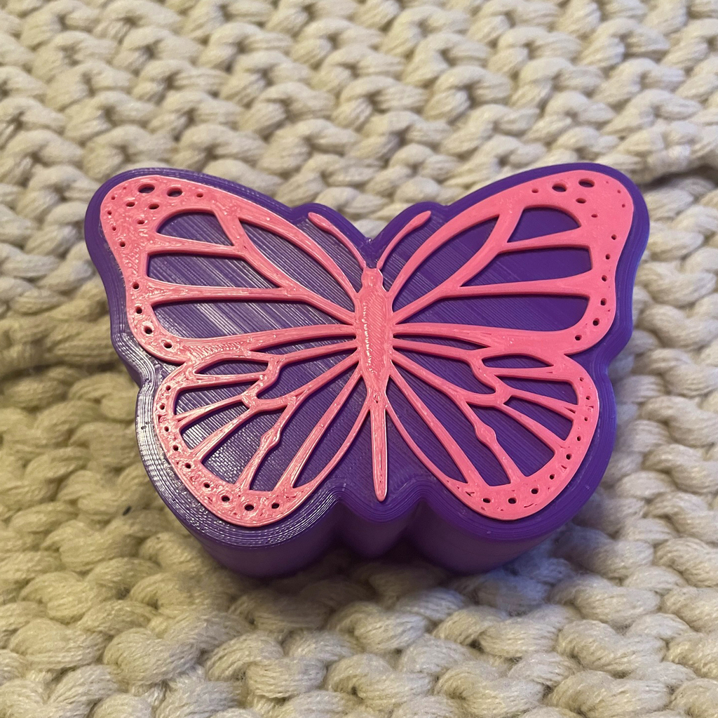 Butterfly Box by KCWarthog3D Download free STL model