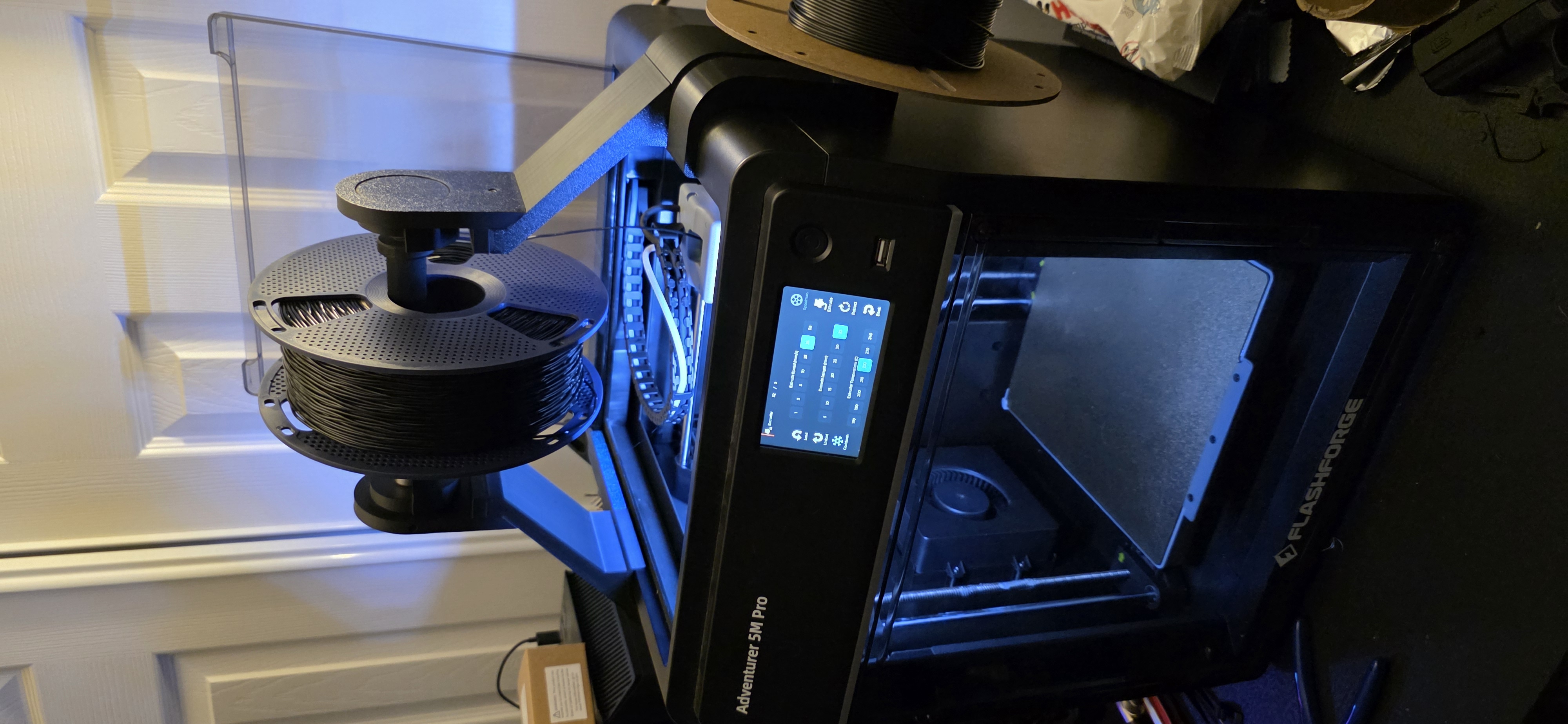 Flashforge Adventurer 5M Pro TPU roller/holder