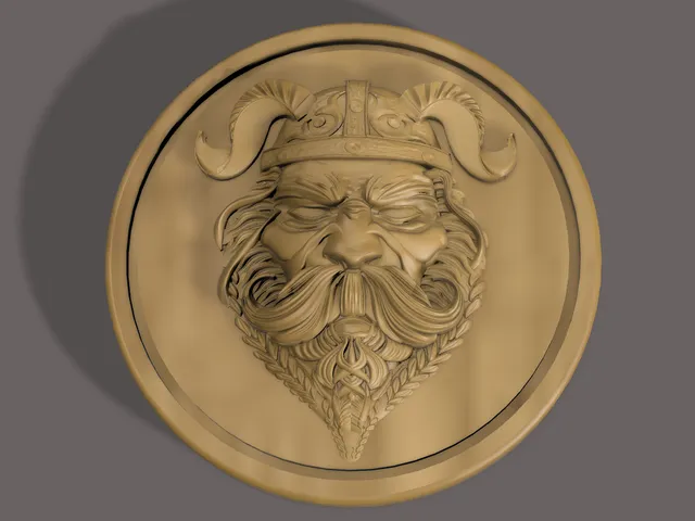 Viking Warrior Coin